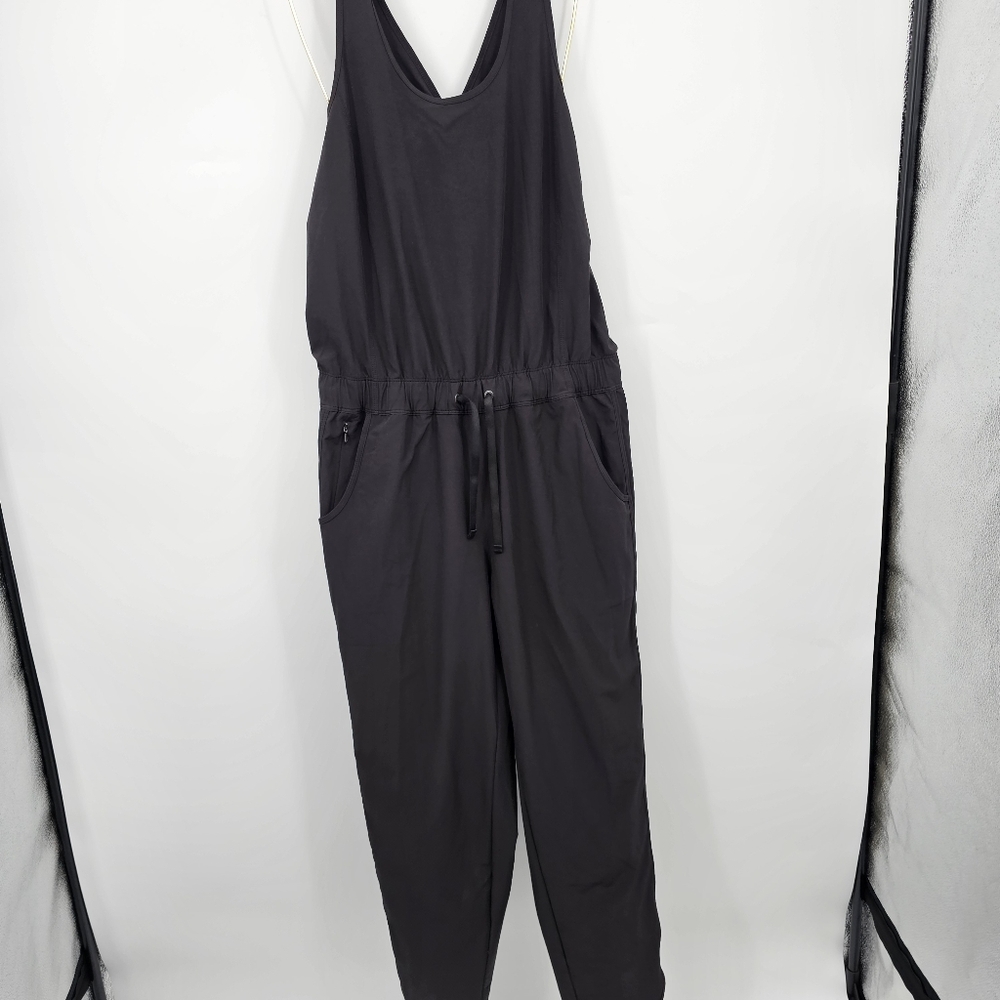 Patagonia Black Sleeveless Jumpsuit